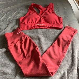 Alphalete Cherry Icee Set